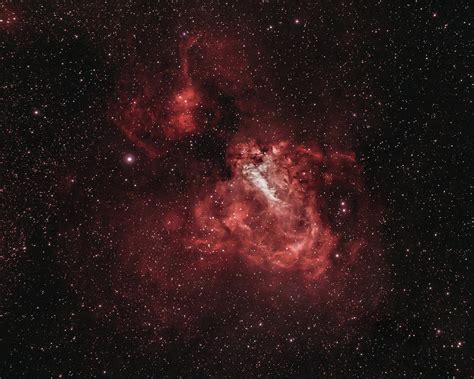 M17 Omega Or Swan Nebula Photograph By Jim Klingshirn Fine Art America