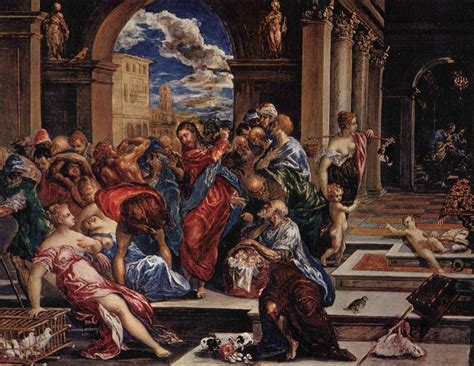 Maybe you would like to learn more about one of these? "Christ Driving the Money Changers from the Temple" El Greco - Artwork on USEUM