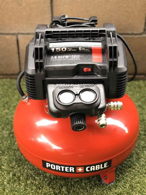Porter Cable 6 Gal 150 Psi Portable Electric Pancake Air Compressor