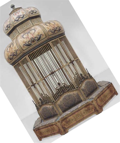 Antique bird cage