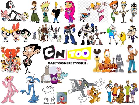 The Cartoon Network Too Nostalgia Characters Cartoon Network