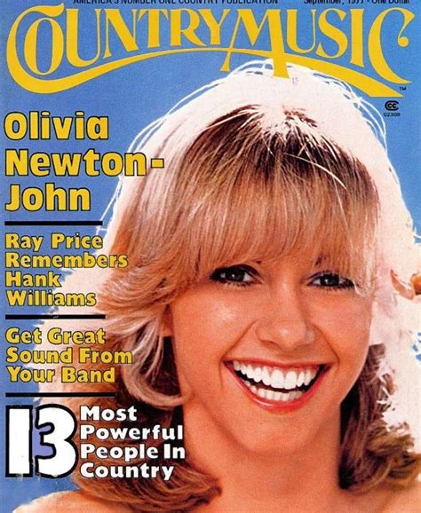 Olivia Newton John Country Music Magazine Olivia Newton John Photo