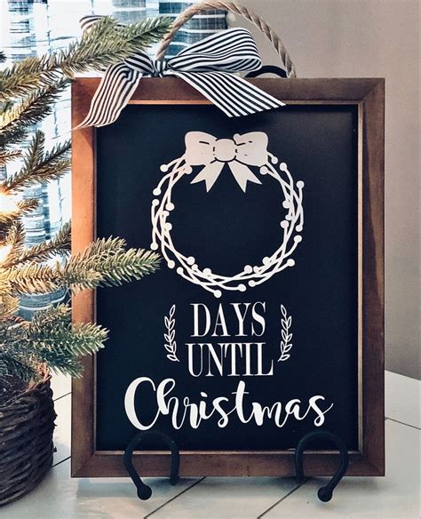 Christmas Countdown Chalkboard 🎅🏻 Christmas Countdown Chalkboard