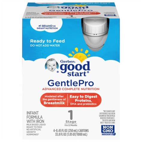 Gerber Good Start® Gentlepro Ready To Feed Infant Formula 4 Ct 845