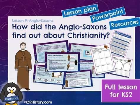 Anglo Saxon Religion And Christianity Lesson For Ks2 Teaching Resources