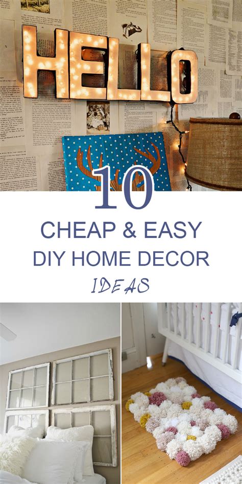 Diy 40 Diy Home Decor Ideas The Wow Style Hsa Gypsum Dan Baja
