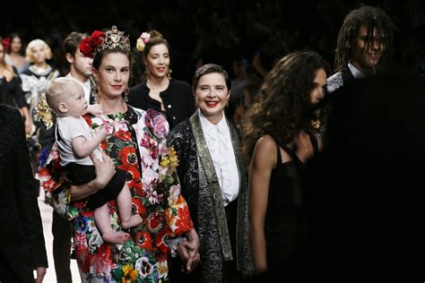 Dolce And Gabbanas Inclusive Cast Fashion Week Body Positive Moments