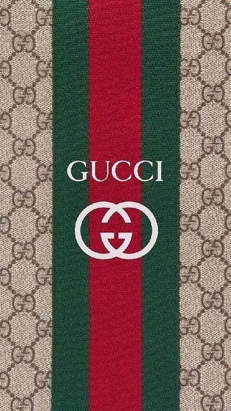 Gucci Tapestry Textile Classic Gg With Red And Green Stripe By