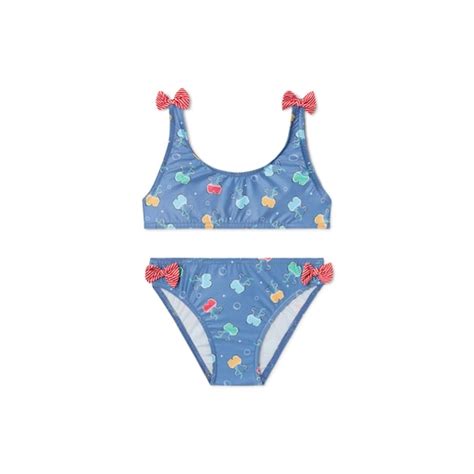 Bikini De Niña Coctel Azul Tous