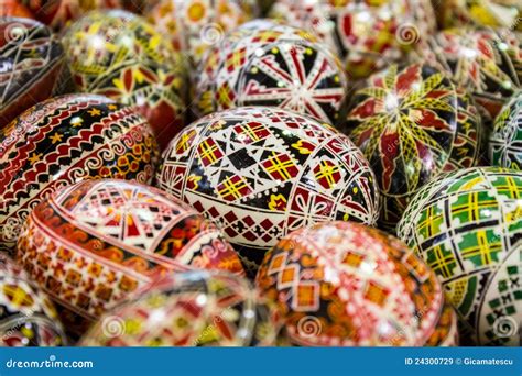 Painted Easter Eggs Stock Image Image Of Texture Close 24300729