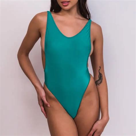 Wicked Weasel Sexy 807 Bare Vision Teal One Piece Bikini Swimsuit 10900 Picclick