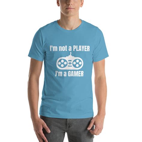 Im Not A Player Im A Gamer Fun Gaming T Shirt T Etsy