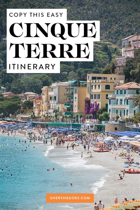 This Cinque Terre Itinerary Will Guide You To The Best Of Paradise