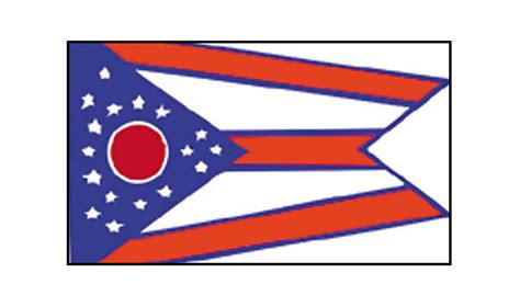 Indoor Ohio Flags Nylon Polesleeve Eagle Flag Of America Inc