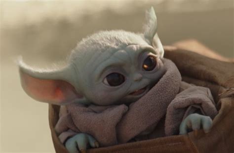 Photo Baby Yodas Ears Flapping In The Wind In Season 2 Of The Mandalorian