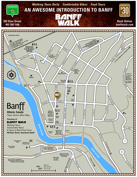 Banff National Park Map Pdf Maping Resources