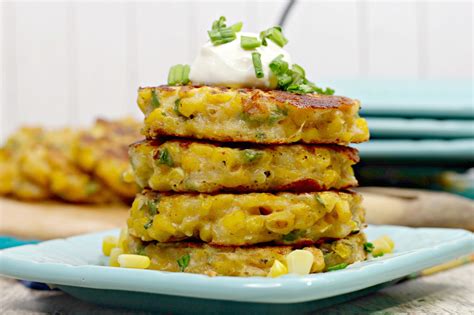 Quick And Easy Pan Fried Corn Fritters Recipe Sweet Peas Kitchen