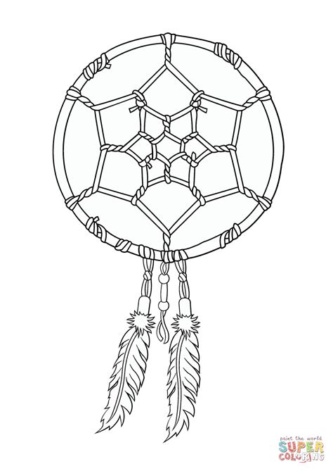 Printable Dream Catcher Coloring Pages Customize And Print