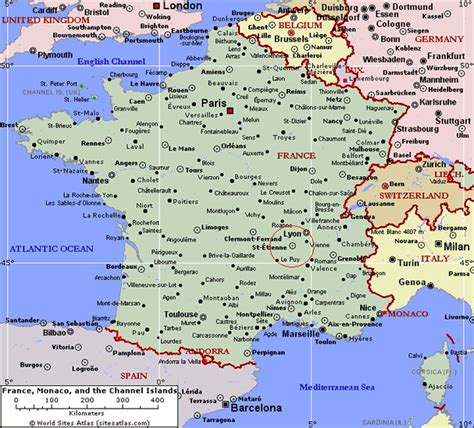 Mapa di Europa Politico Regione