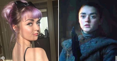 I Hated Myself Maisie Williams Reveals How Game Of Thrones Fame