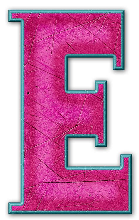 E ‿ Alpha Letter Letter E Abc Pink Letter Printable Letters