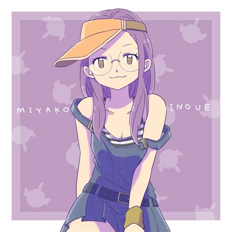 Inoue Miyako Digimon Digimon Adventure Highres Girl Belt Brown Eyes Dress