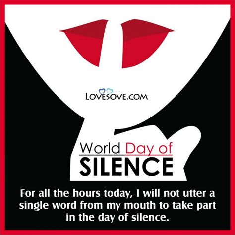 World Day Of Silence Motivational Quotes Wishes And Thoughts