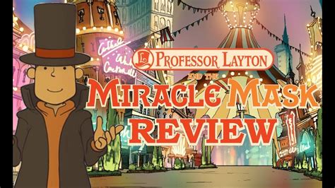 Professor Layton And The Miracle Mask Review Youtube