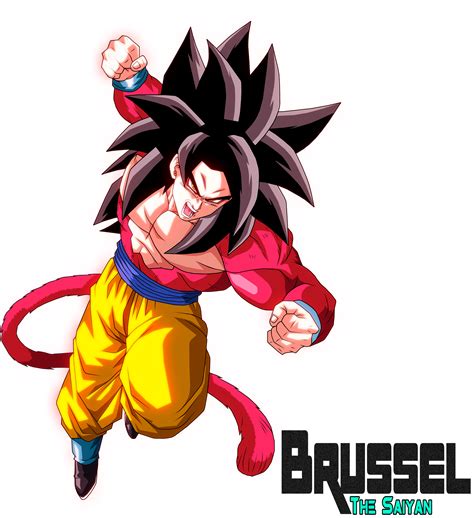 Full Power Super Saiyan 4 Goku By Brusselthesaiyan On
