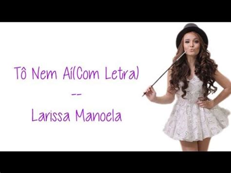 Fue creado por la ley nacional de la música. Papel De Parede (Com Letra) - Larissa Manoela - YouTube ...