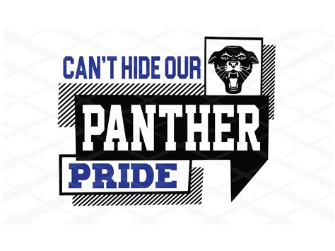 Panthers Pride Svg Panthers Svg Pride Svg Cut File Sports Etsy