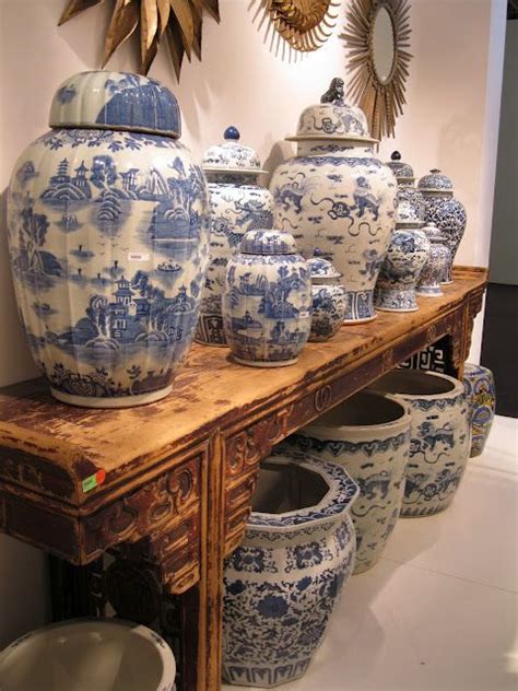 Driven By Décor Blue And White Chinese Porcelain Vases