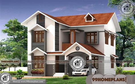 What matters first and foremost in designing a house or whatever structure is the floor plan. Simple House Plans 4 Bedrooms with 3d Elevation | Two ...