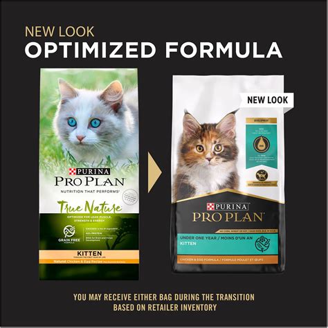 True nature grain free kitten food by pro plan would be a great grain free option for little ones as it has the high protein, 42%, that kittens need for proper growth. PURINA PRO PLAN Kitten Chicken & Egg Formula Grain-Free ...
