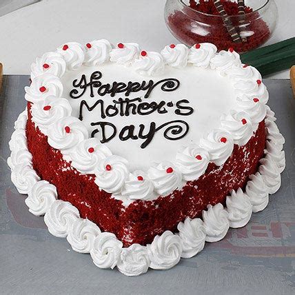 Keep the cake in the refrigerator for best taste Heart Shaped Mothers Day Cake - Cake Industry | Cake Industry