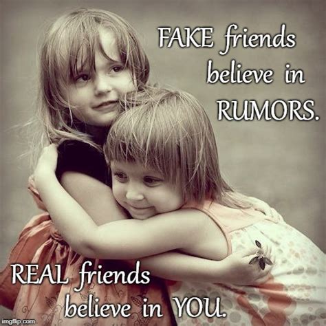 Fake Vs Real Friends Imgflip