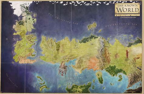 Game Of Thrones Character Journey Map