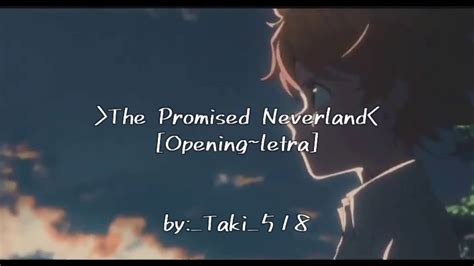 The Promised Neverland Opening~letra Youtube