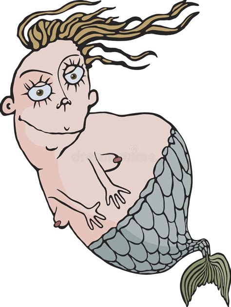 Naked Mermaid Stock Illustrations Naked Mermaid Stock