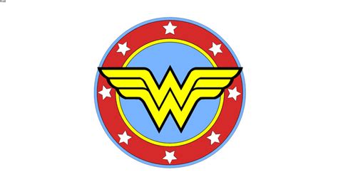 Logo wonder woman png transparent image for free, logo wonder woman clipart picture with no background high quality, search more creative png resources with no backgrounds on toppng. Wonder Woman Logo | 3D Warehouse