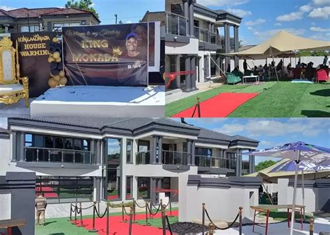 fit for a king king monada unveils his multi million rand mansion [photos] south africa