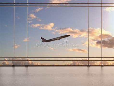 Airport With Window Stock Photo Image Of Marble Modern 35652768