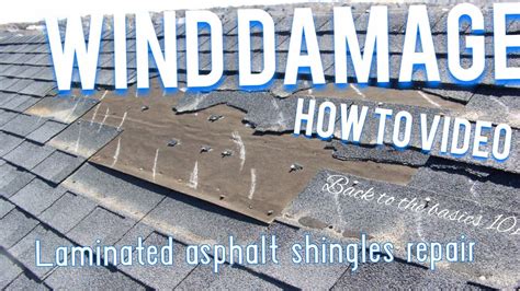 Start by applying a thick bead of roofing sealant under the crack. Laminated shingle repair | Shingling, Repair, Laminate