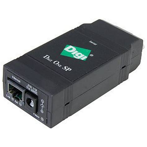 Digi One Sp Device Server Serial To Ethernet Eia 232422485 To Db 9