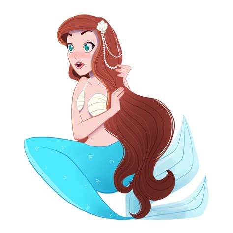 Cute Mermaid Drawings Free Download On Clipartmag