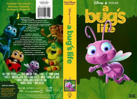 Disney Pixar A Bugs Life Vhs Cover By Trustamann On Deviantart