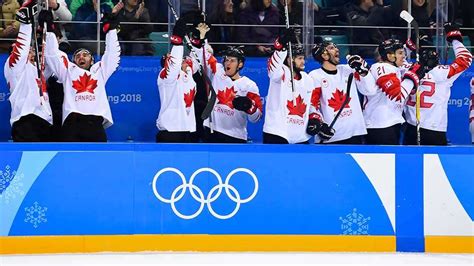 Canadas Mens Olympic Hockey Team Contributes To Record