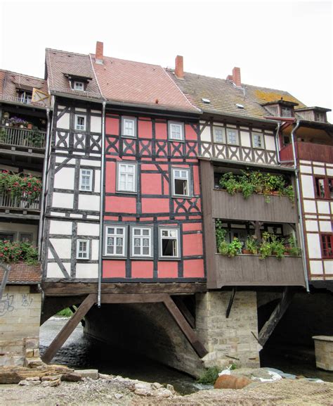 Half Timbered Houses In Erfurt My Meena Life