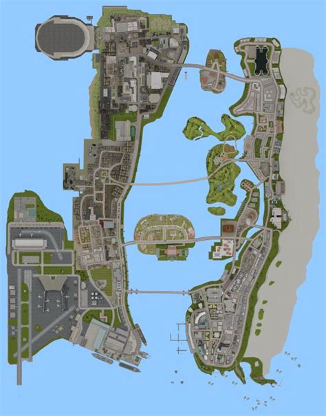 Gta Vice City Vice City Satellite Map Mod