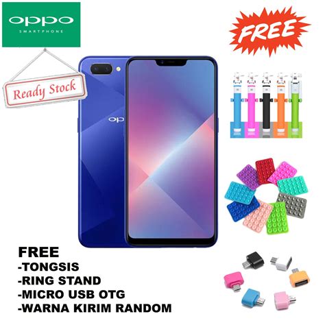 INFO HARGA OPPO A3S Smartphone 3GB/32GB - Dual Camera- Garansi Resmi